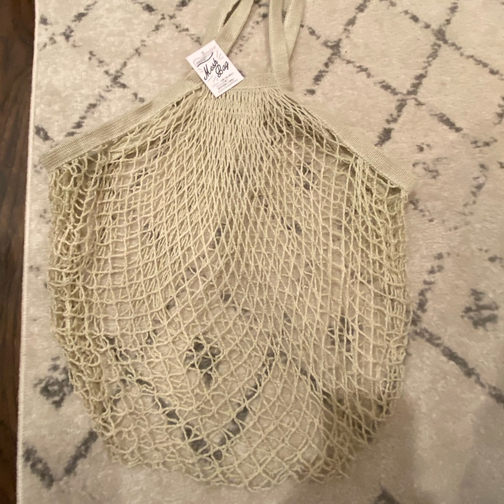 NWT mesh canvas bag - Picture 3 of 4